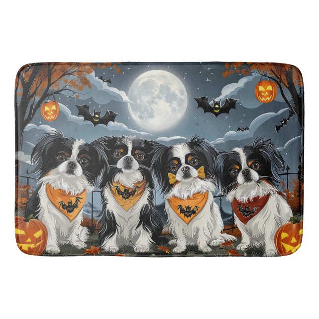 Tapis De Bain Éffrayant japonais Halloween Chin (Devant)