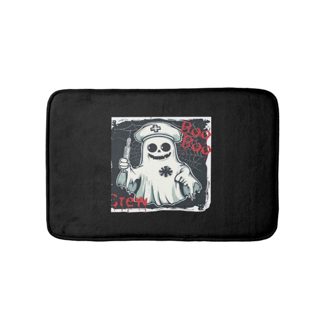 Tapis De Bain Éffrayant Nurse Ghost Haunted Hospital Crew Ghomaj (Devant)