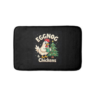Tapis De Bain Eggnog & Poulets