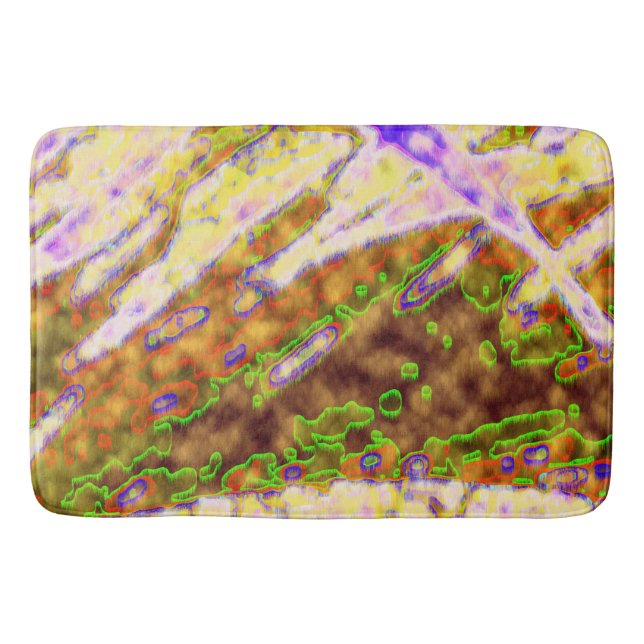 Tapis De Bain Électrique Vert organique (Devant)