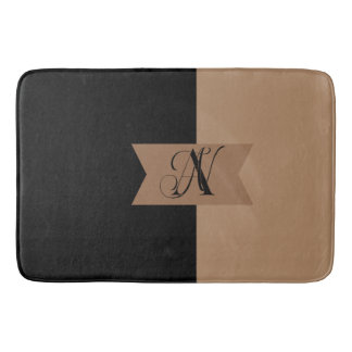 Tapis De Bain Élégant Mat de bain Monogramme