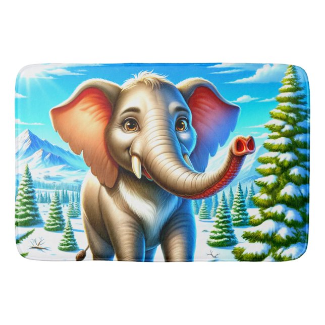 Tapis De Bain Eléphant (Devant)