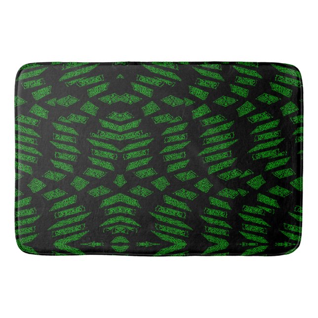 Tapis De Bain Émeraudes brisées (Devant)