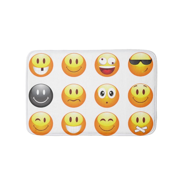 tapis de bain émojis (Devant)