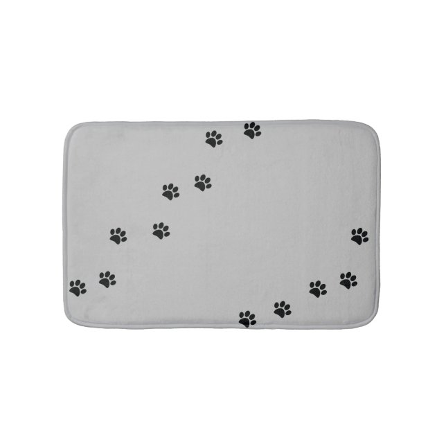 Tapis De Bain Empreintes de pattes (Devant)