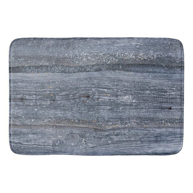 Tapis de bain en bois rustique (Devant)