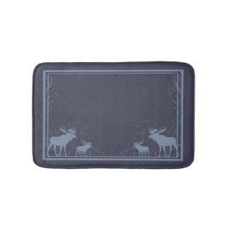 Tapis de bain en mousse de mémoire tourbillon d'or