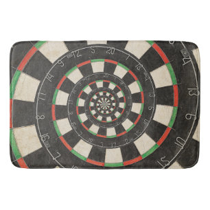 Tapis de bain en spirale de Droste de Cible de