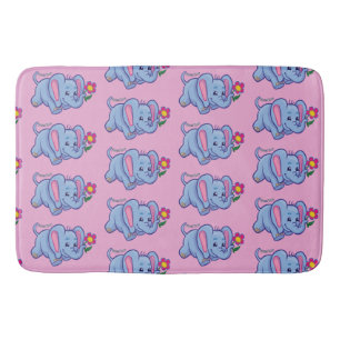 Tapis De Bain Enfants Dansant Eléphant Daisy Mat