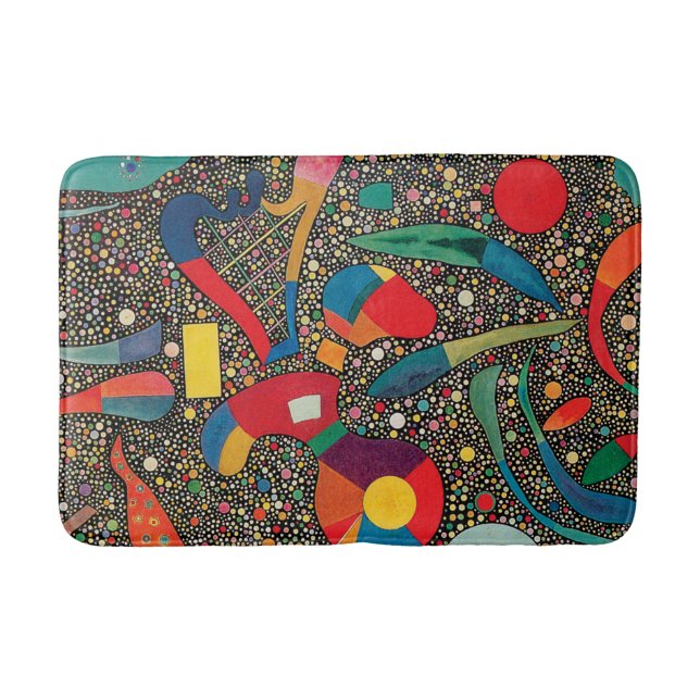 Tapis De Bain Ensemble coloré par Wassily Kandinsky (Devant)