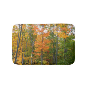 Tapis De Bain Érables en automne Photographie de la nature