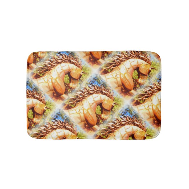 Tapis De Bain étalon mustang (Devant)