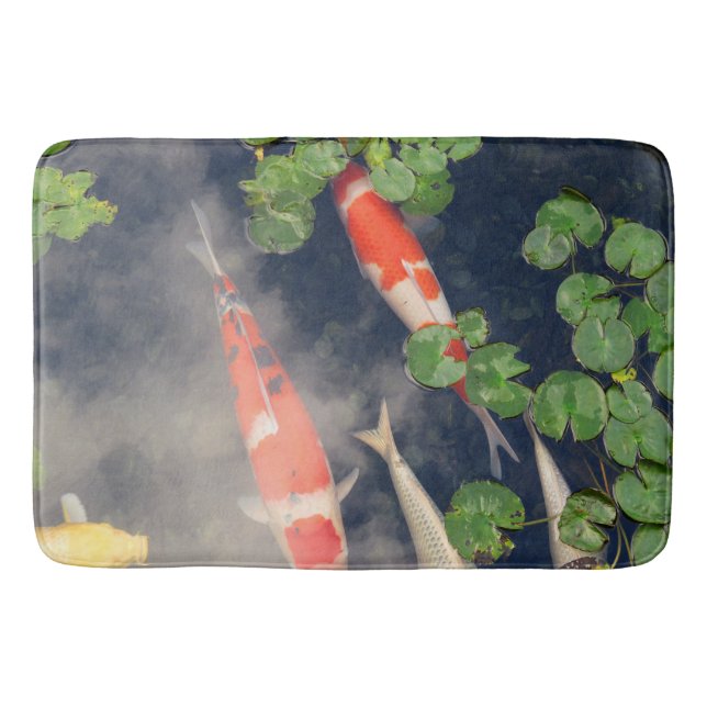 Tapis De Bain Étang de Koi (Devant)