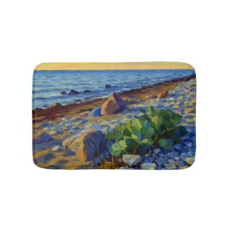 Tapis De Bain Evening light on the coast of Vormsi