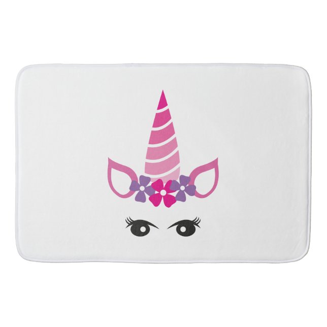 Tapis De Bain Face de licorne (Devant)