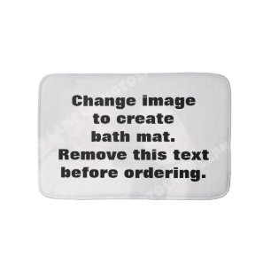 Tapis De Bain Faites votre propre photo personnalisée