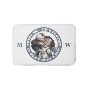 Tapis de bain faits sur commande de monogramme