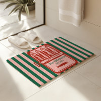 Famille personnalisée Rétro Sardine Tin Stripes
