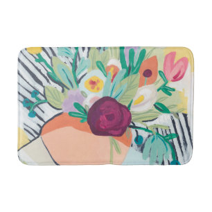 Tapis De Bain Fauvist Floral II