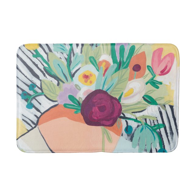 Tapis De Bain Fauvist Floral II (Devant)