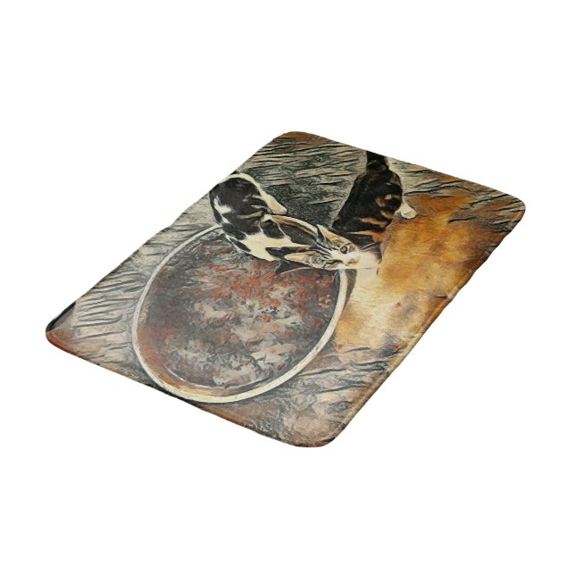 Tapis De Bain Feeding Time ! (Angle)