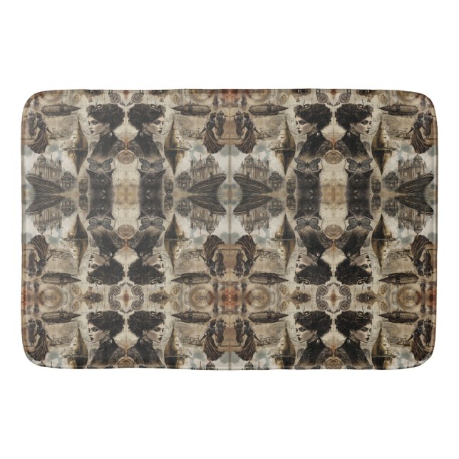 Tapis De Bain Femmes de Steampunk (Devant)
