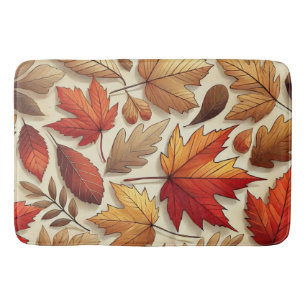 Tapis De Bain feuilles d'automne classiques