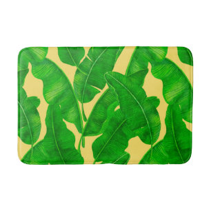 Tapis De Bain Feuilles de bananes