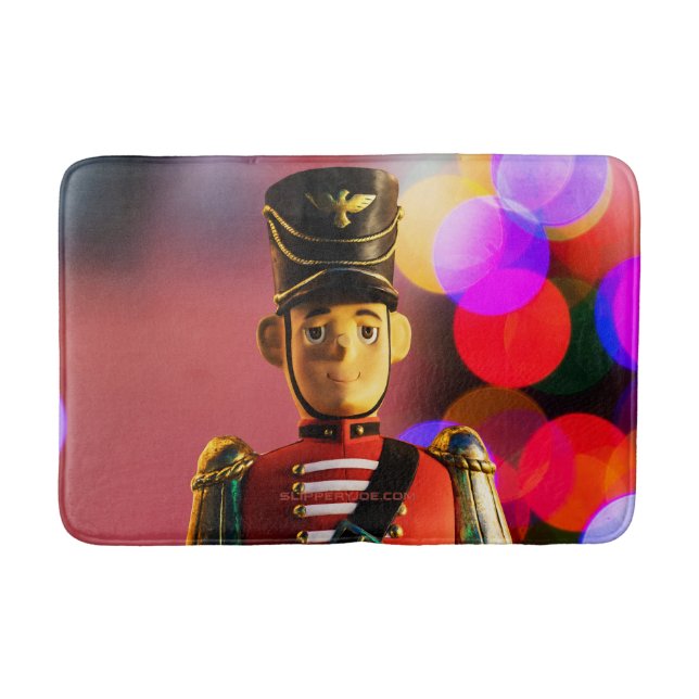 Tapis De Bain figurine de soldat de jouets de Noël SlipperyJoe g (Devant)