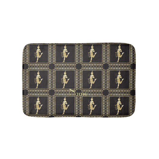 Tapis De Bain Fille Flapper des années 1920 Thunder_Cove  (Devant)