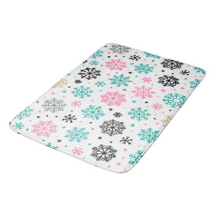 Tapis De Bain Flèches de neige rétro