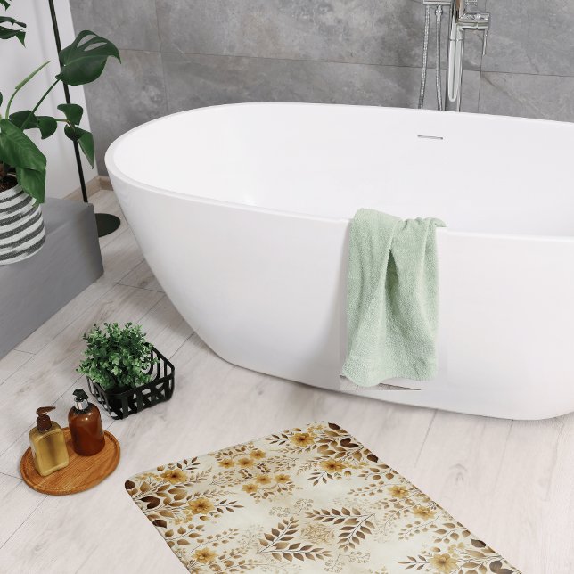Tapis De Bain Fleur de Ferme (Créateur téléchargé)