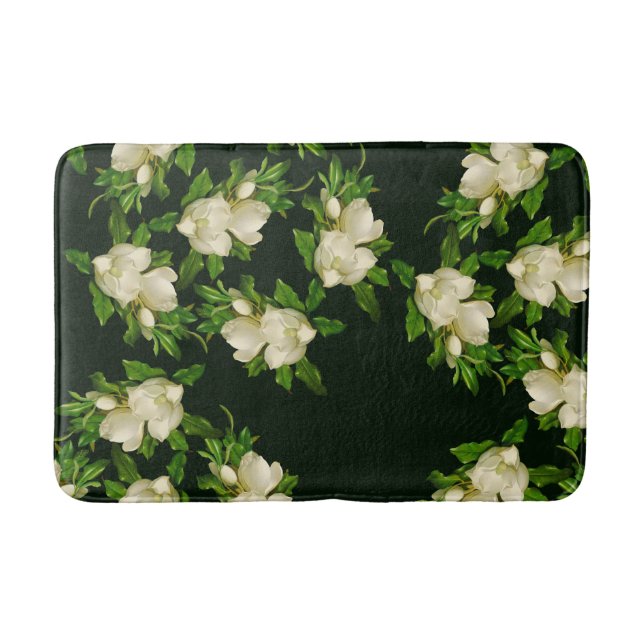 Tapis De Bain Fleur de Magnolia, géante de la Heade Vintage (Devant)