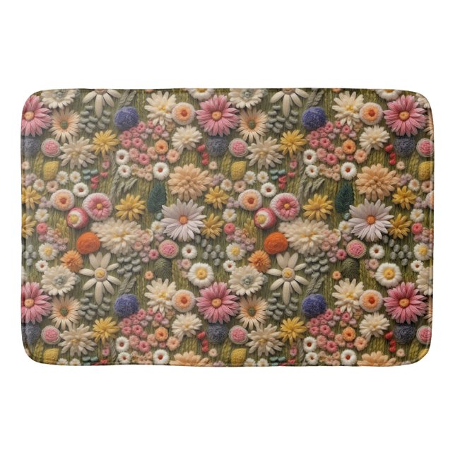 Tapis De Bain Fleur sauvage (Devant)