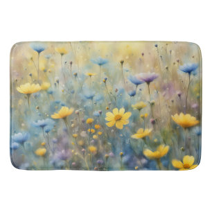 Tapis De Bain Fleur sauvage d'été Meadow