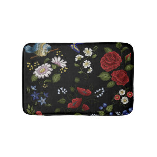 Tapis De Bain Fleurs