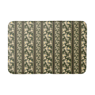 Tapis De Bain Fleurs Dainty Grandes Arrière - plan