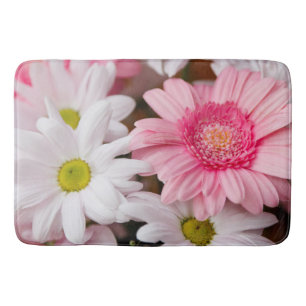 Tapis de bain - fleurs de Gerbera de marguerite
