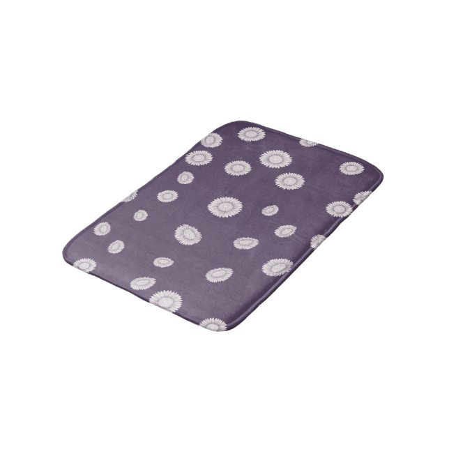 Tapis De Bain Fleurs de soleil (Angle)