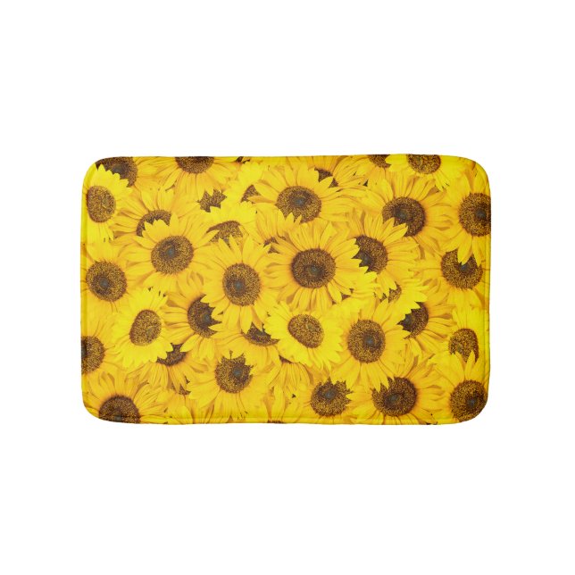 Tapis De Bain Fleurs de soleil (Devant)