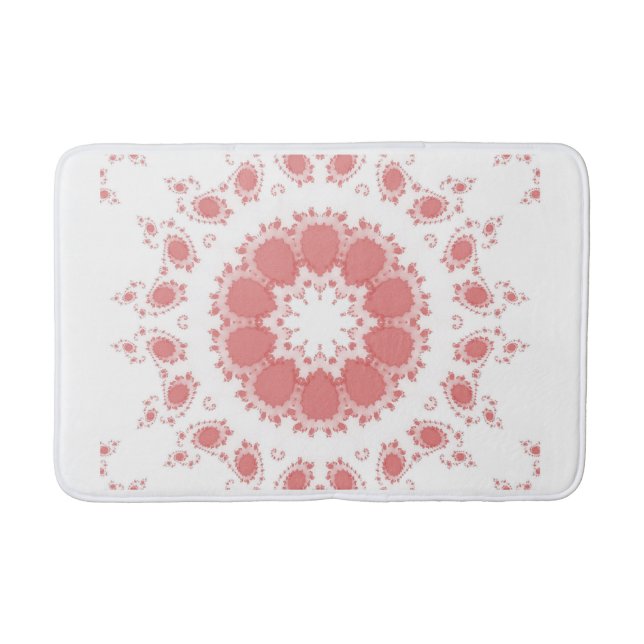 Tapis De Bain Fleurs roses (Devant)