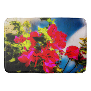 Tapis De Bain Fleurs vives Mat de bain