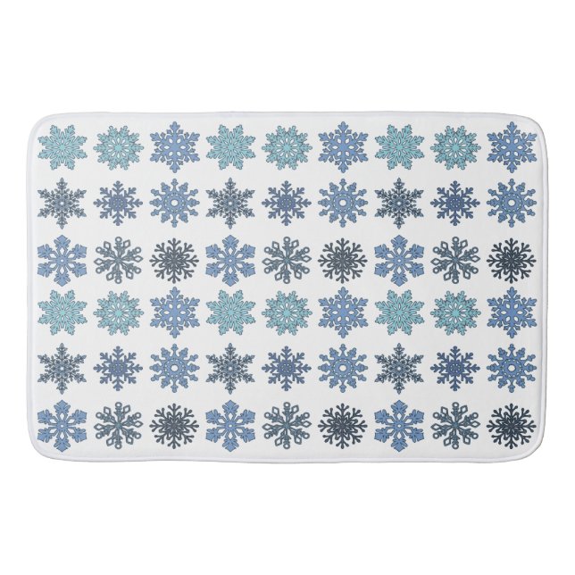 Tapis De Bain Flocon de neige (Devant)