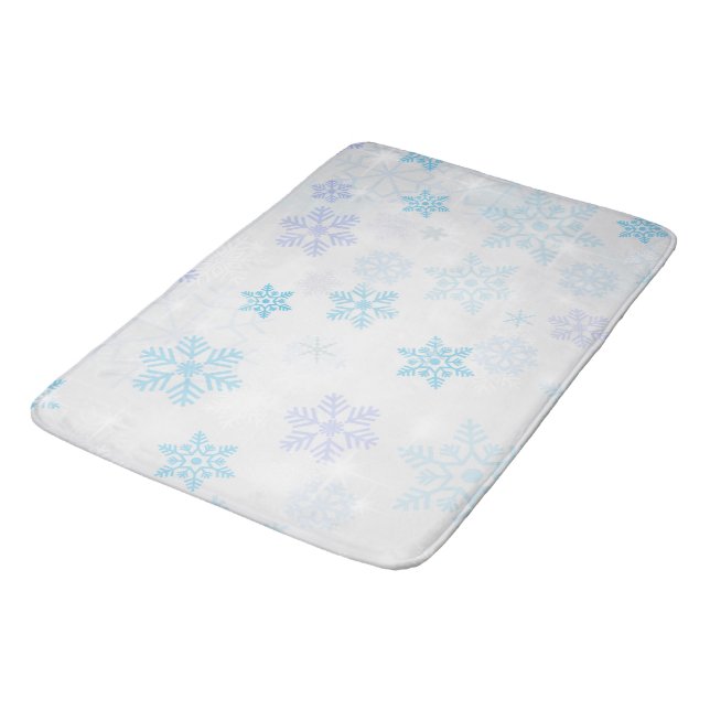 Tapis De Bain Flocon de neige (Angle)