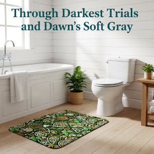 Tapis De Bain Floraison celtique
