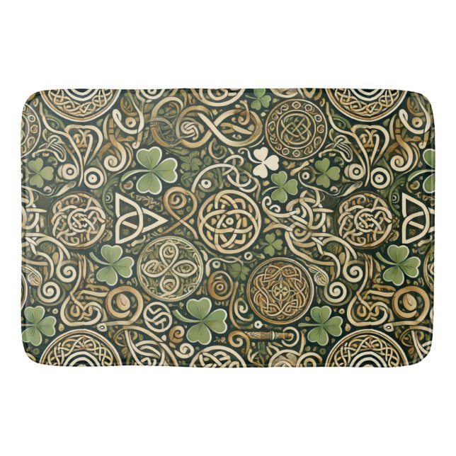 Tapis De Bain Floraison celtique (Devant)