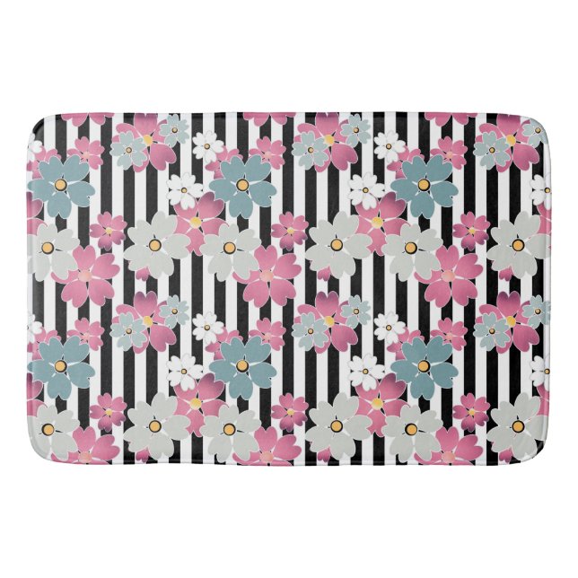 Tapis De Bain Floral (Devant)