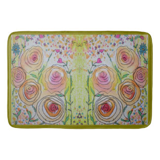Tapis De Bain Floral Bathmat