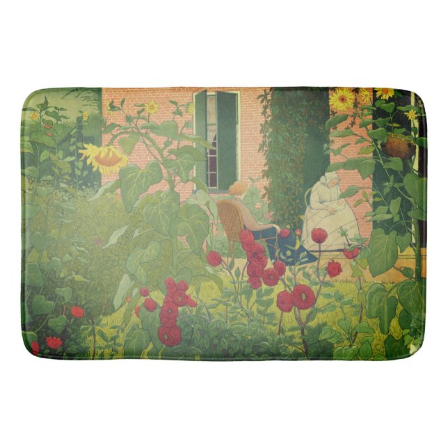 Tapis De Bain Floral Pays-Bas Art - Ferdinand Hart Nibbrig (Devant)