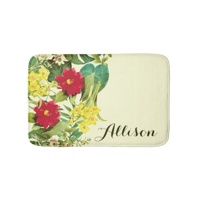 Tapis De Bain Floral vintage (Devant)